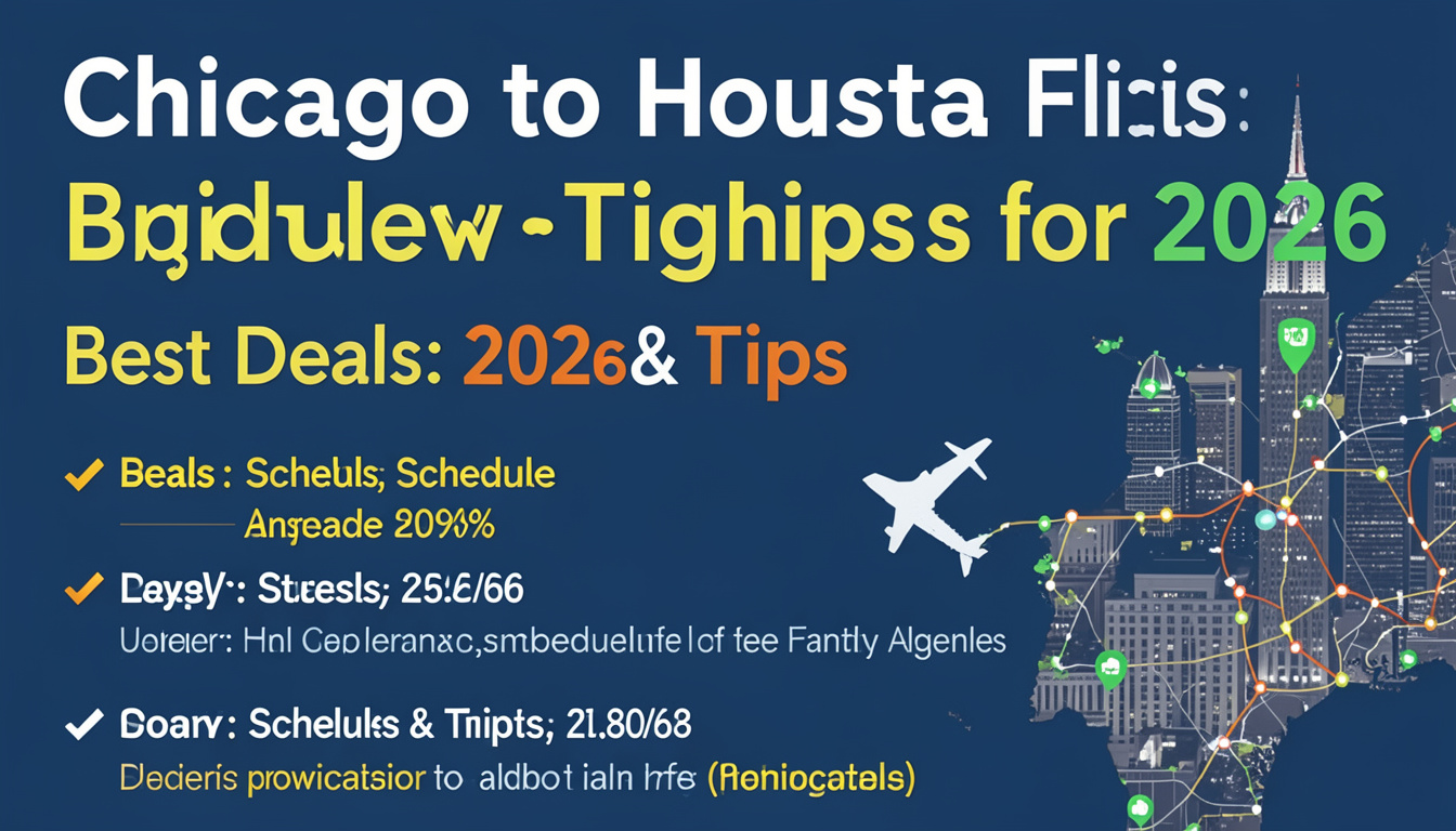 chicago to houston flights