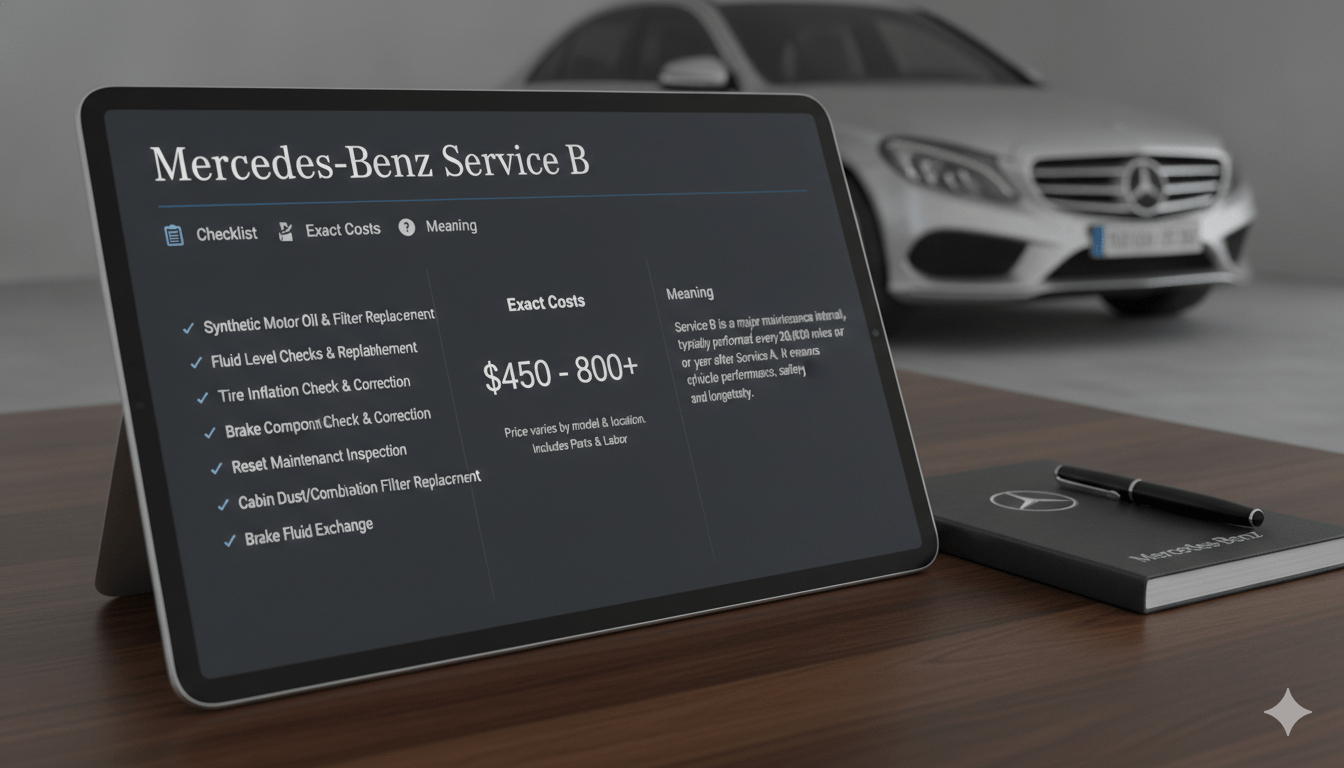 mercedes benz service b